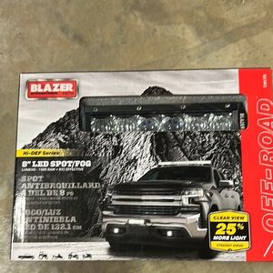 8" LED Spot/Fog Light - Black